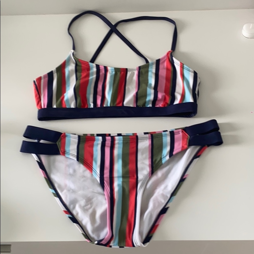 Stripe bikini